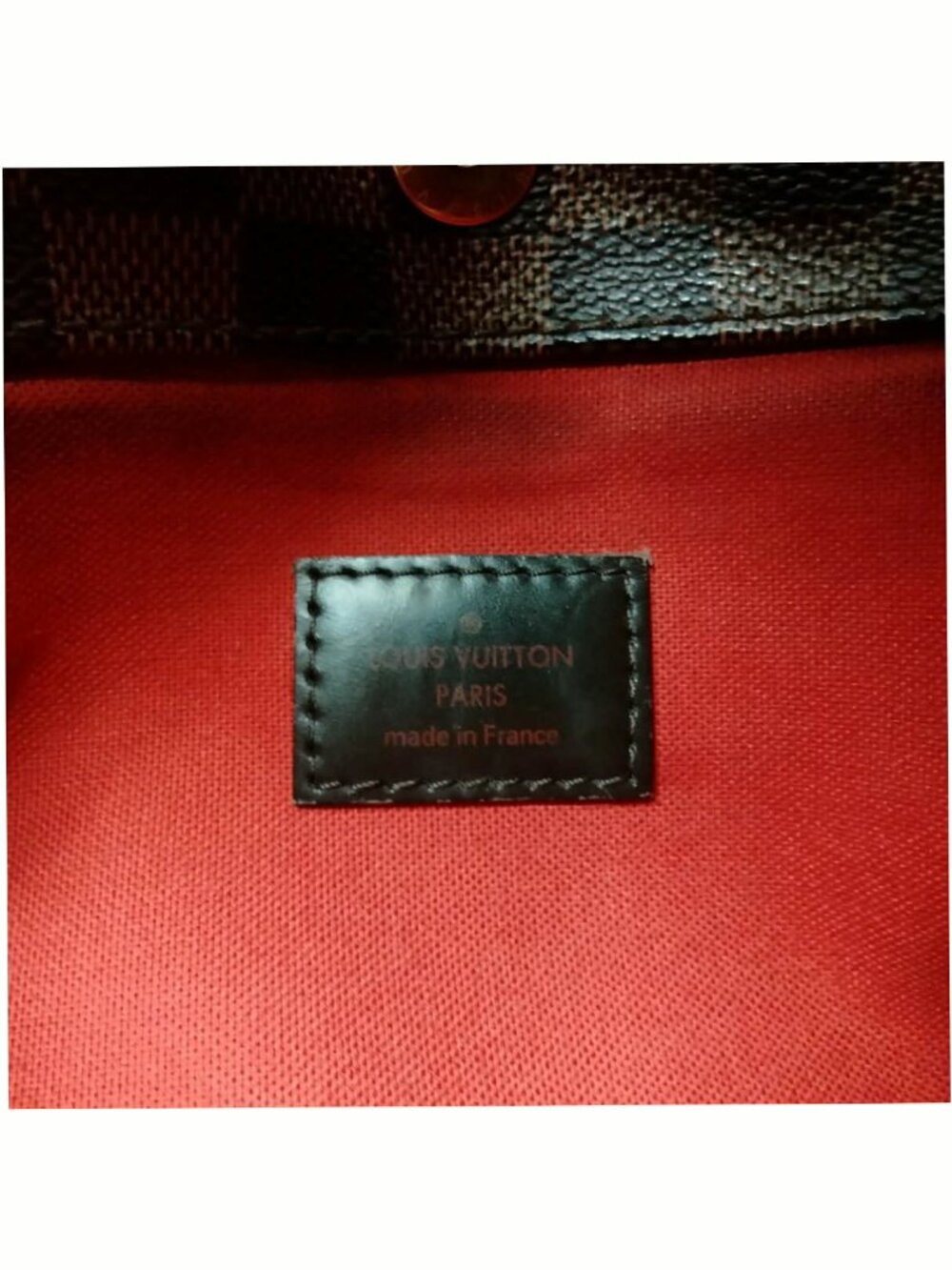 Authentic Louis Vuitton Bloomsbury PM Damier Ebene Crossbody LV Bag - Picture 12 of 16